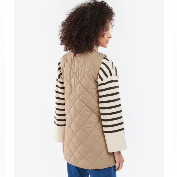 🆕Barbour Cosmia Liner Quilted Long Vest Size 3X NWT - Picture 6 of 13